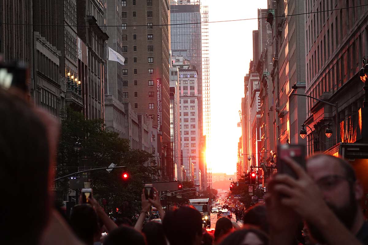 photo of manhattan henge 2018