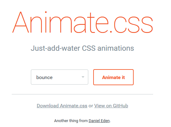 animate.css サイト