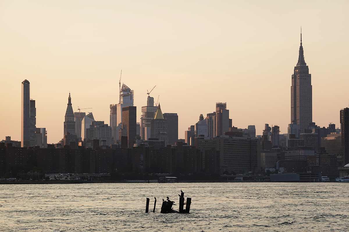 Manhattan sunset