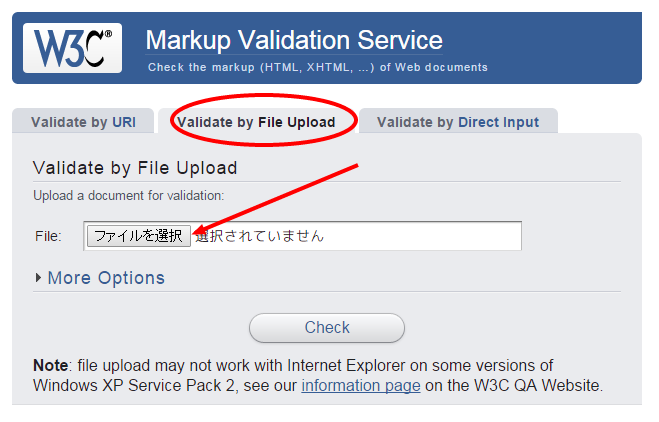 W3C Markup Validation Service/ 2 warnings